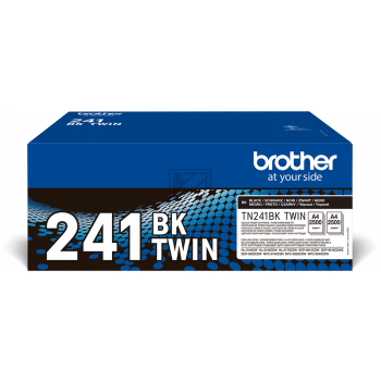 BROTHER Toner HY Twin Pack schwarz TN-241BKTWIN HL-3140/3170 2x2500 Seiten
