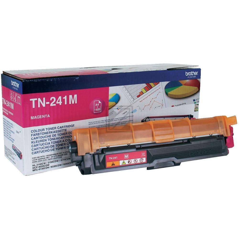 BROTHER Toner magenta TN-241M HL-3140/3170 1400 Seiten