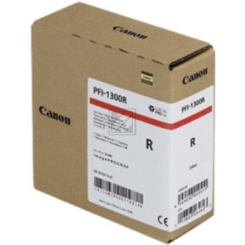 CANON Tintenpatrone red PFI1300R iPF PRO-2000/PRO-4000 330ml CANON Tintenpatrone red PFI1300R iPF PRO-2000/PRO-4000 330ml
