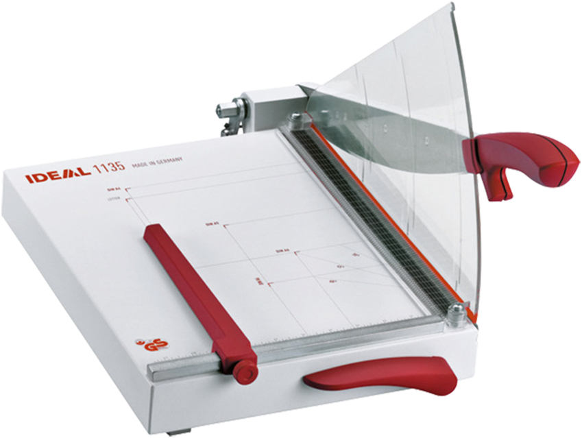 IDEAL Hebelschneidemaschine 1135 1135 A4 bis A6 / 25 Blatt