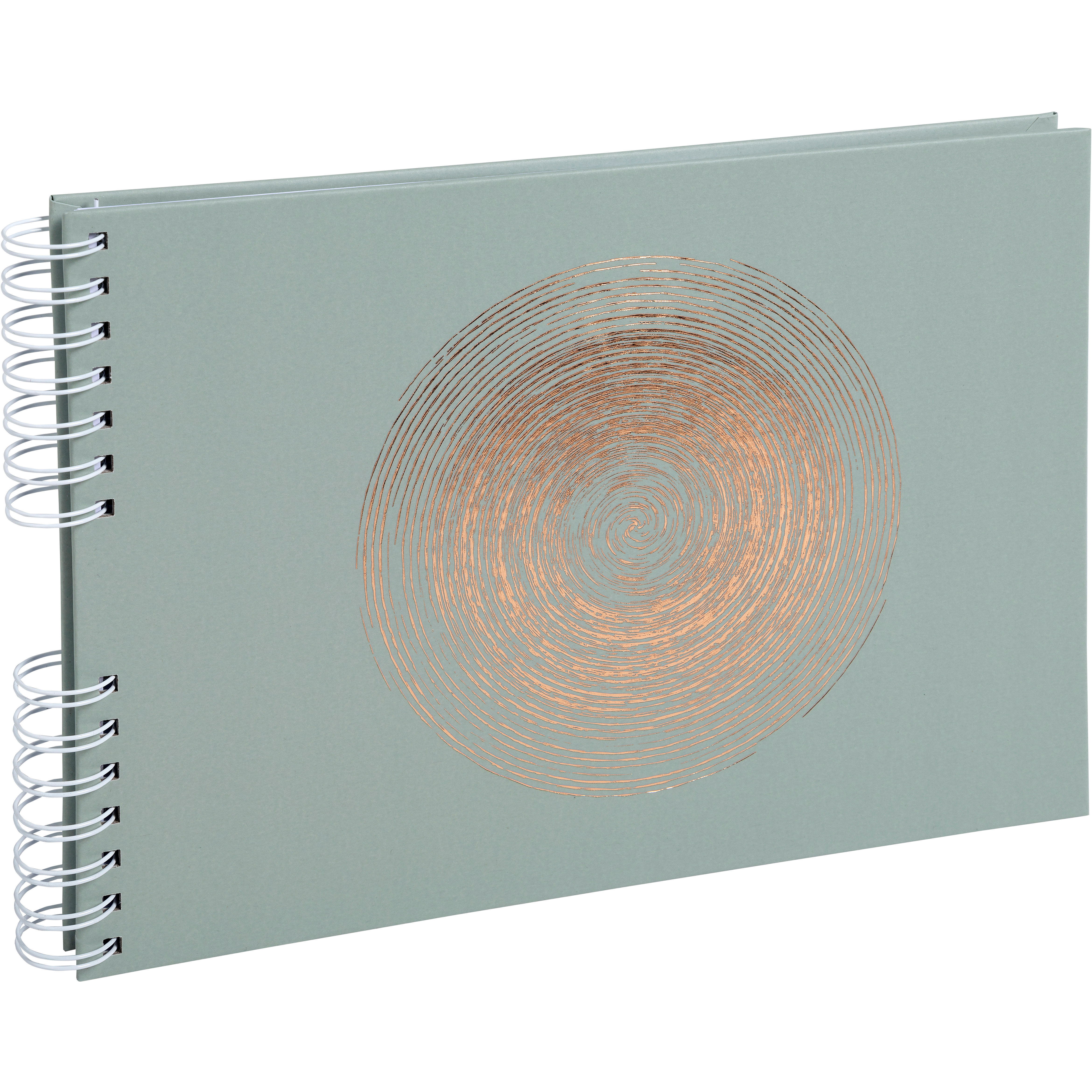 EXACOMPTA Spiralalbum Ellipse 32x22cm 16165E grün 50 Seiten