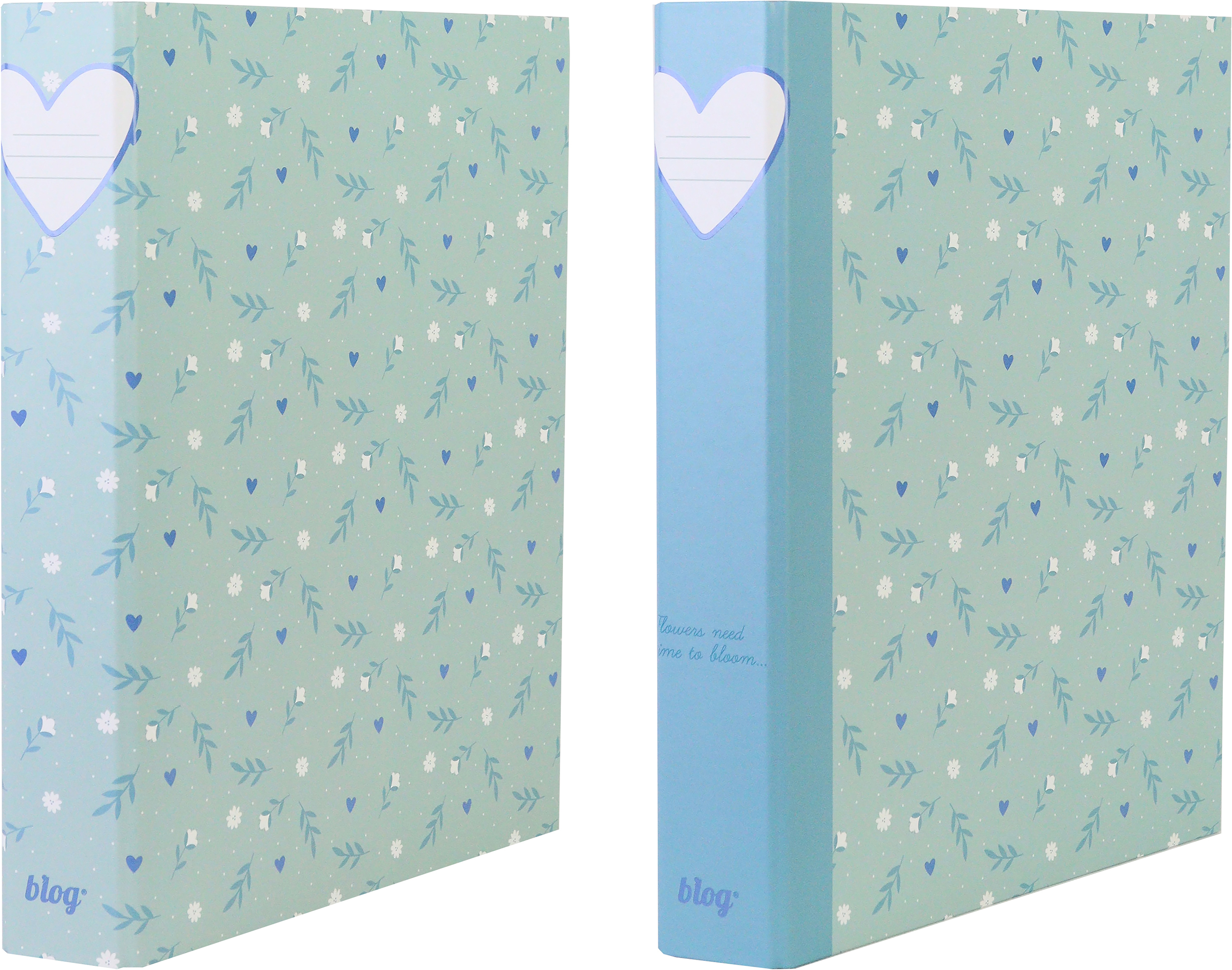ANCOR Ringbuch A4 117738 B'LOG SWEET BLUE, 4 Ringe