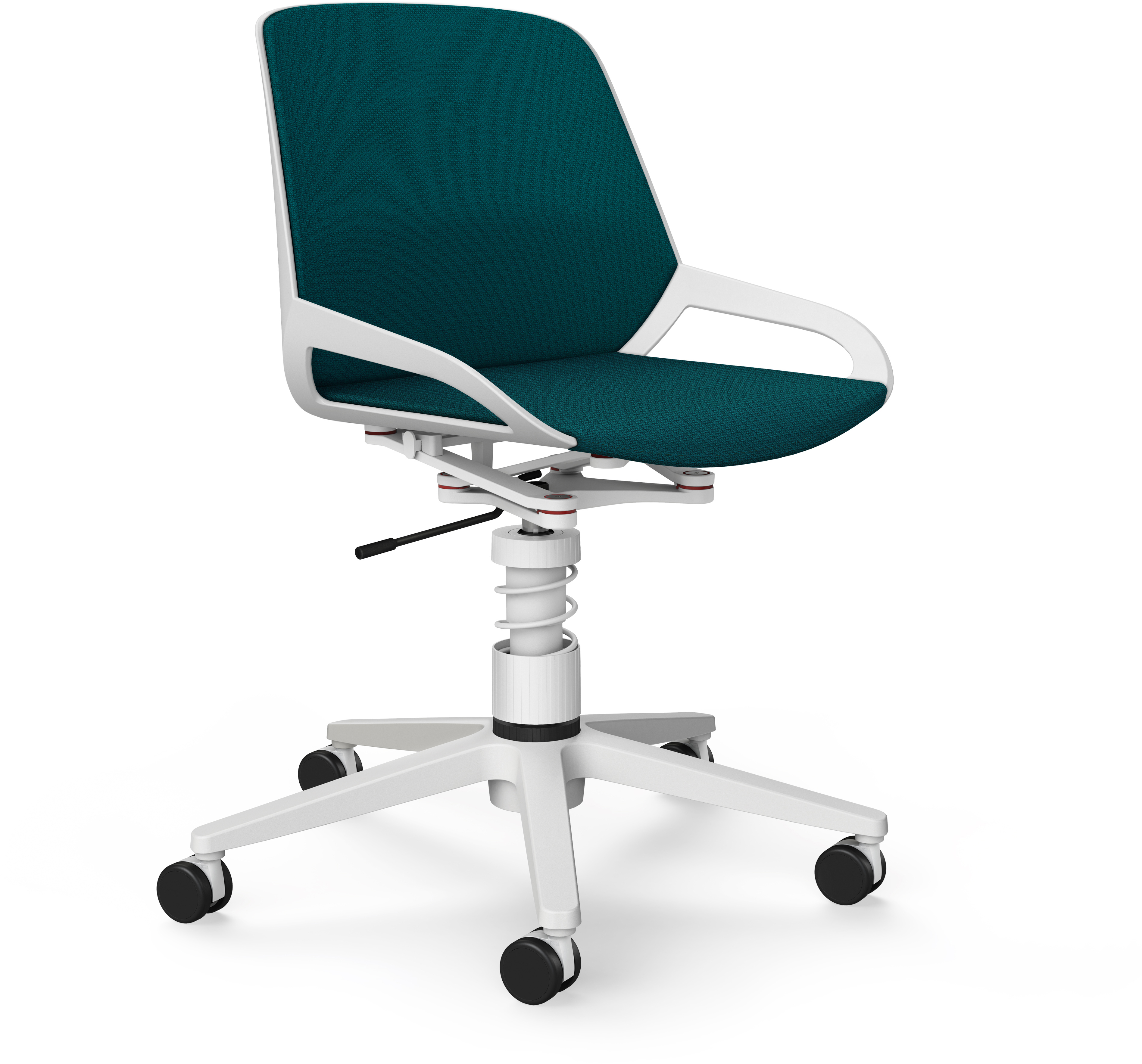 AERIS Bürodrehstuhl Numo Task 962WRSTWHCU2 petrol/weiss