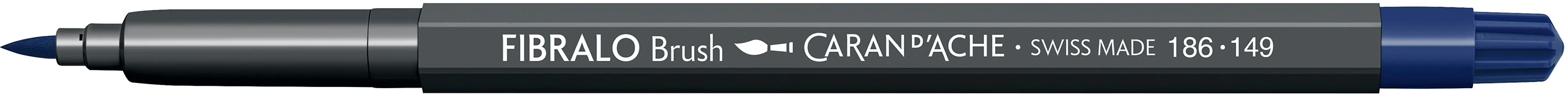 CARAN D'ACHE Classic Fibralo Brush 0.5-5mm 186.149 nachtblau