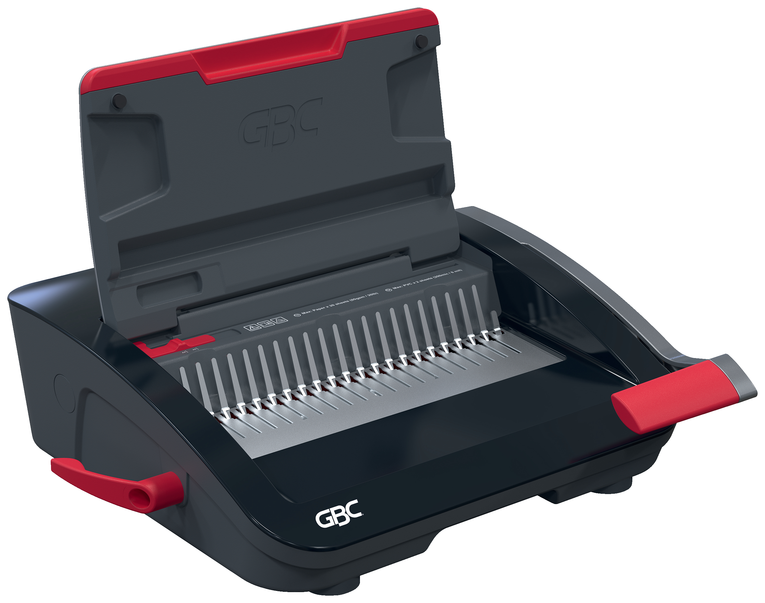 GBC Plastikbindegerät CombBind A4 4410062 CB20, 240 Seiten