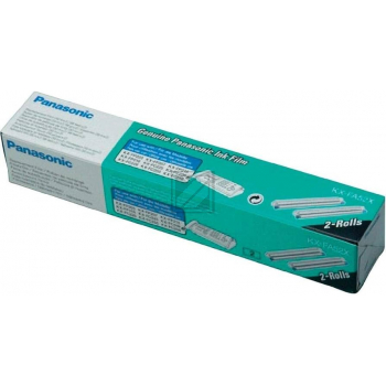 PANASONIC TTR-Band schwarz KX-FA52X KX-FP205 2 Rollen