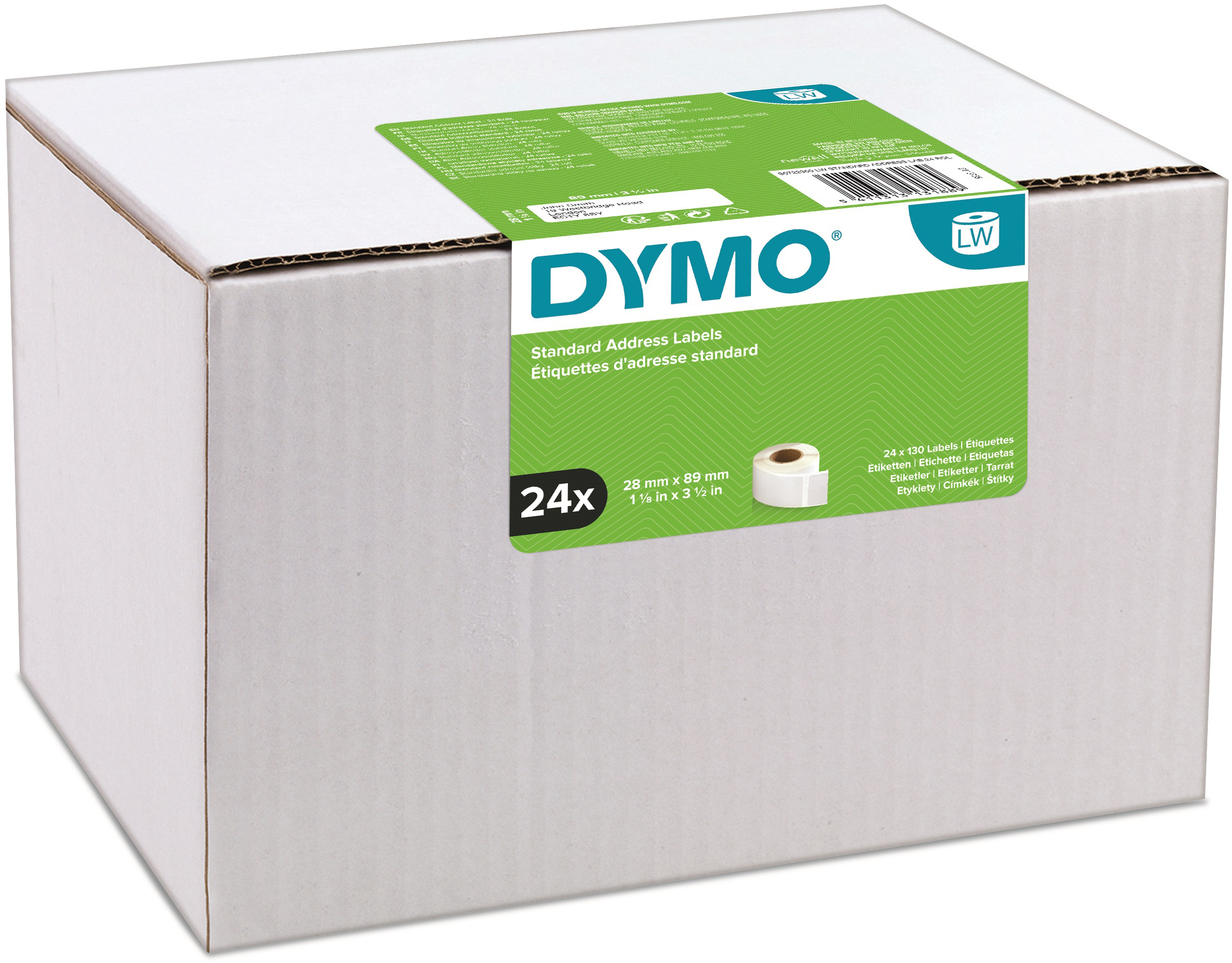 DYMO Adress-Etiketten S0722360 24 Rl./130 Stück