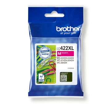 BROTHER Tintenpatrone HY magenta LC-422XLM MFC-J5340 1500 Seiten BROTHER Tintenpatrone HY magenta LC-422XLM MFC-J5340 1500 Seiten