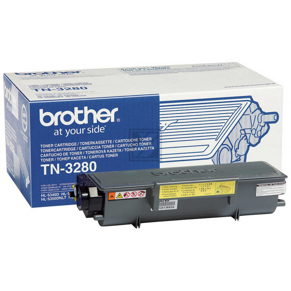 BROTHER Toner HY schwarz TN-3280 HL-5340/5380 8000 Seiten