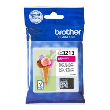 BROTHER Tintenpatrone magenta LC-3213M DCP-J774DW 400 Seiten BROTHER Tintenpatrone magenta LC-3213M DCP-J774DW 400 Seiten
