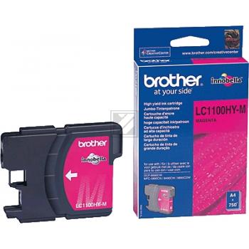 BROTHER Tintenpatrone HY magenta LC-1100HYM MFC-6490CW 750 Seiten