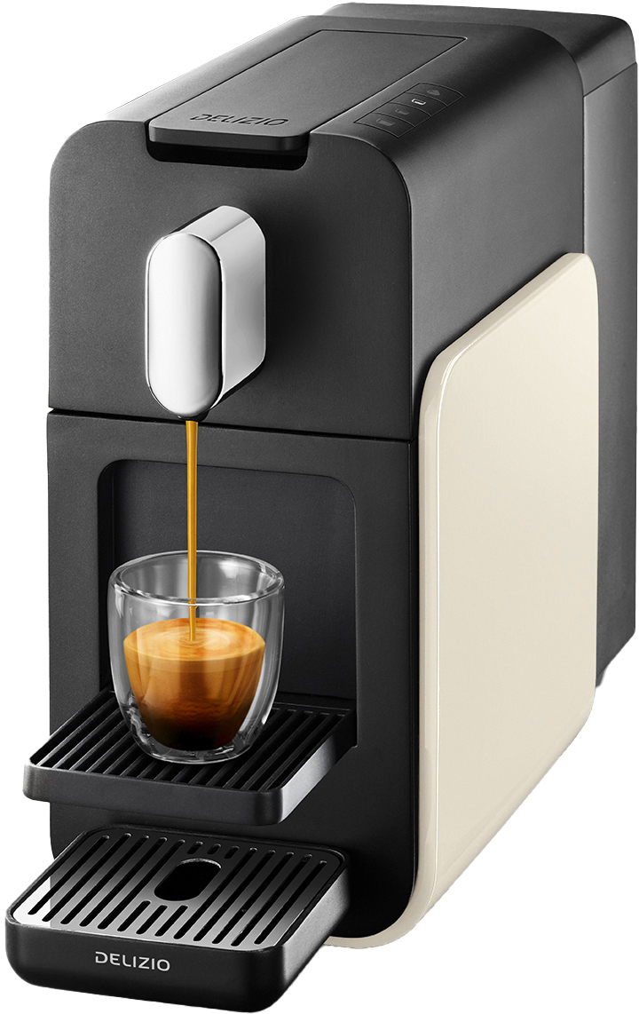 DELIZIO Kaffeemaschine 10196244 Brava, Cream white