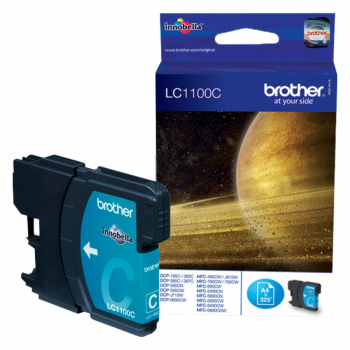 BROTHER Tintenpatrone cyan LC-1100C MFC-6490CW 325 Seiten
