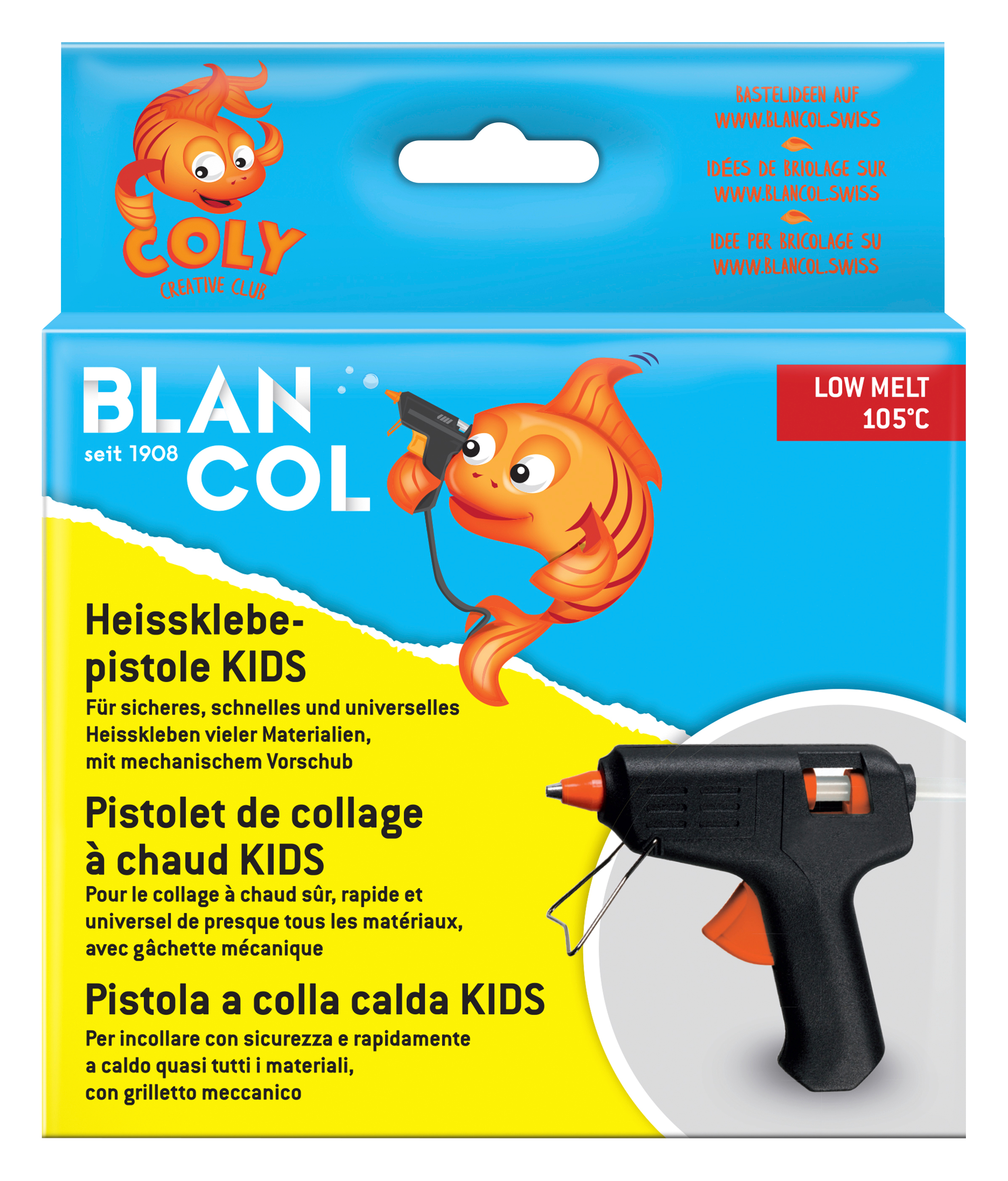BLANCOL Heissklebepistole 32406 KIDS mit 2 Stick