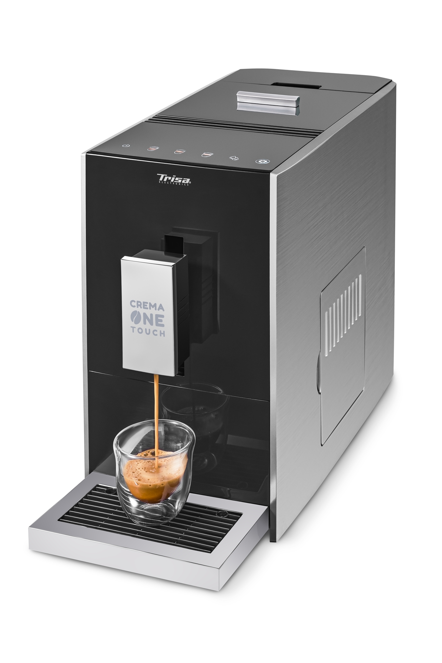 TRISA Kaffeevollautomat 6220.4245 Crema One Touch