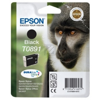 EPSON Tintenpatrone schwarz T089140 Stylus S20/SX405 5.8ml