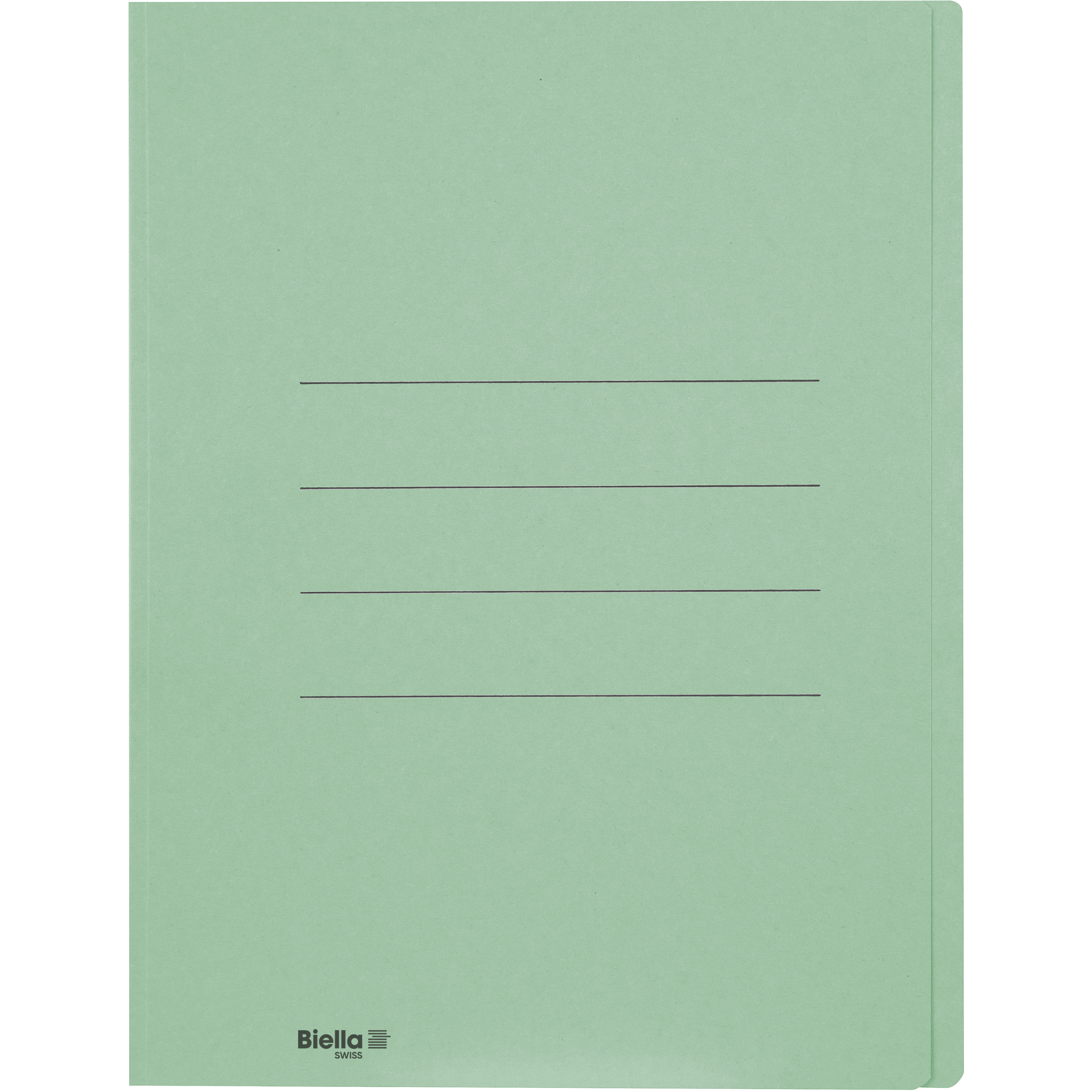 BIELLA Einlagemappe A4 25040030U grün 240g/m2