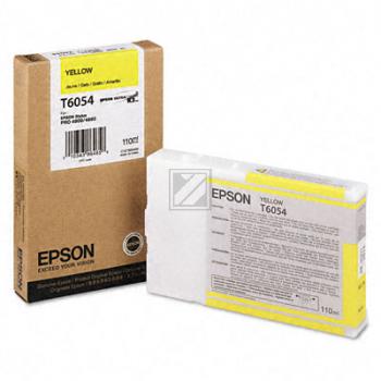 EPSON Tintenpatrone yellow T605400 Stylus Pro 4880 110ml EPSON Tintenpatrone yellow T605400 Stylus Pro 4880 110ml