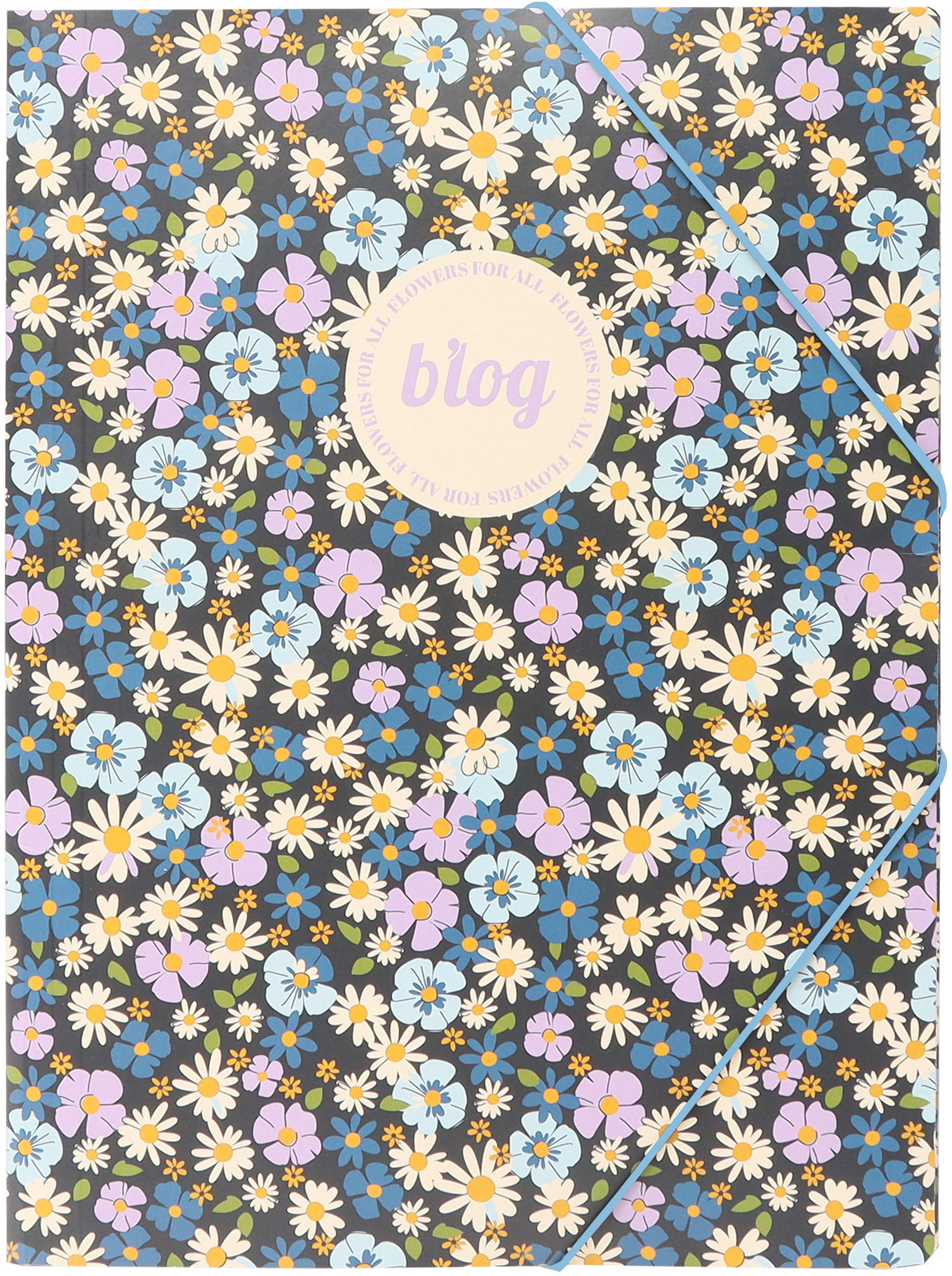 ANCOR Gummibandmappe A4 123821 B'Log Flowers