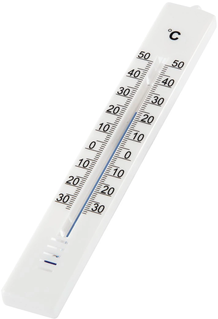 HAMA Thermometer 18cm 186402 weiss