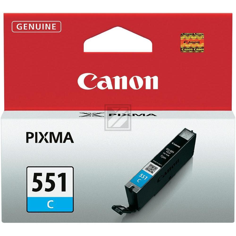 CANON Tintenpatrone cyan CLI-551C PIXMA MG5450 7ml CANON Tintenpatrone cyan CLI-551C PIXMA MG5450 7ml