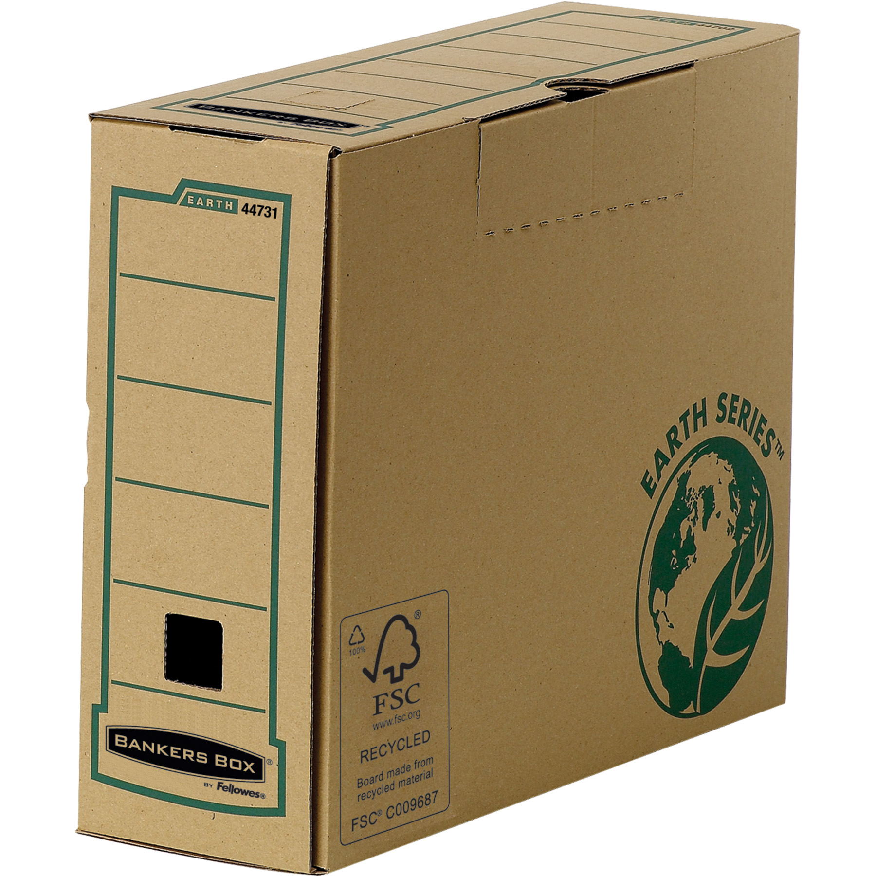 FELLOWES Archivschachtel R-Kive Earth 4473102 10x35x26cm 20 Stück