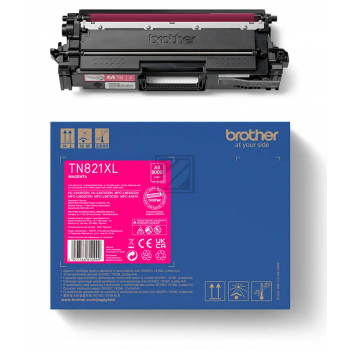 BROTHER Toner HY magenta TN-821XLM HL-L9430/9470CDN 9000 S. BROTHER Toner HY magenta TN-821XLM HL-L9430/9470CDN 9000 S.