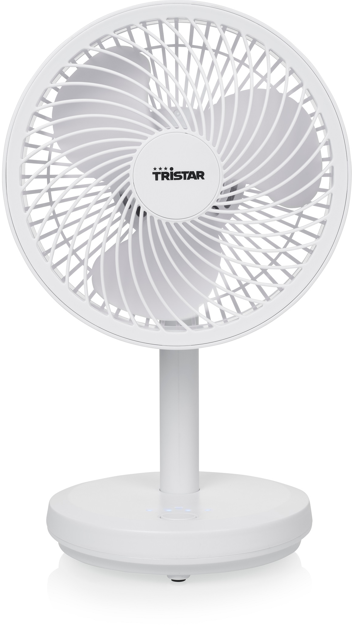 TRISTAR Tischventilator 16.5cm VE-5841 weiss, USB, Akku