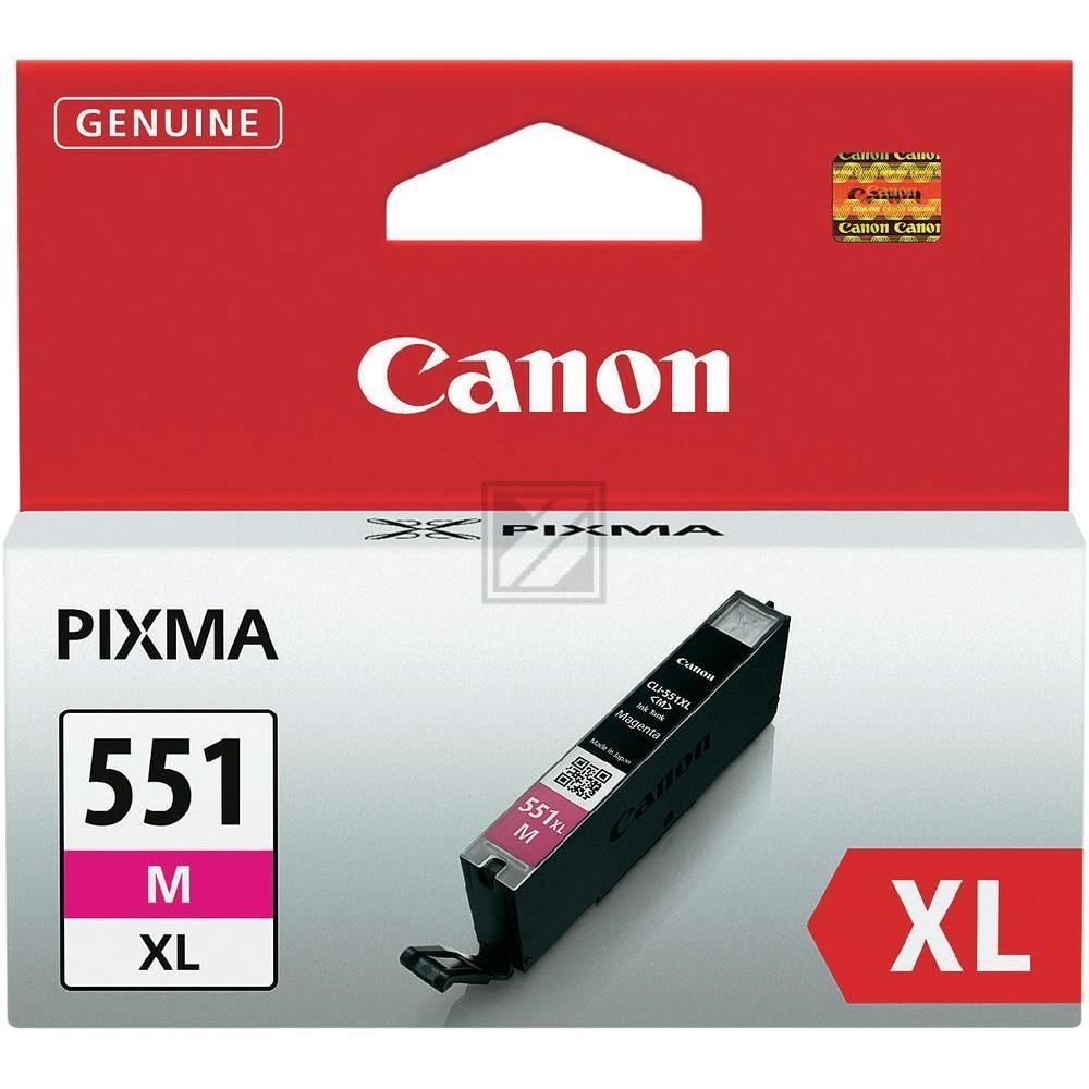 CANON Tintenpatrone XL magenta CLI-551XLM PIXMA MG5450 11ml