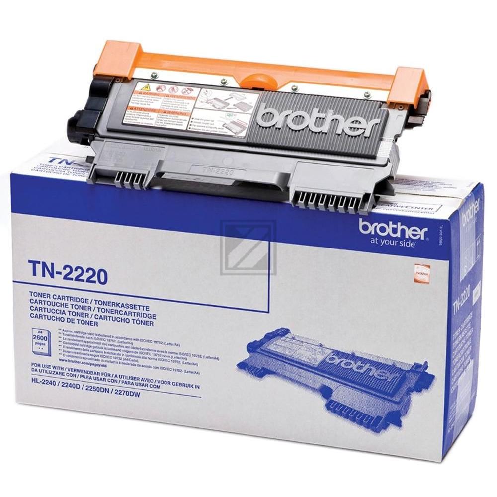 BROTHER Toner schwarz TN-2220 HL-2240D 2600 Seiten