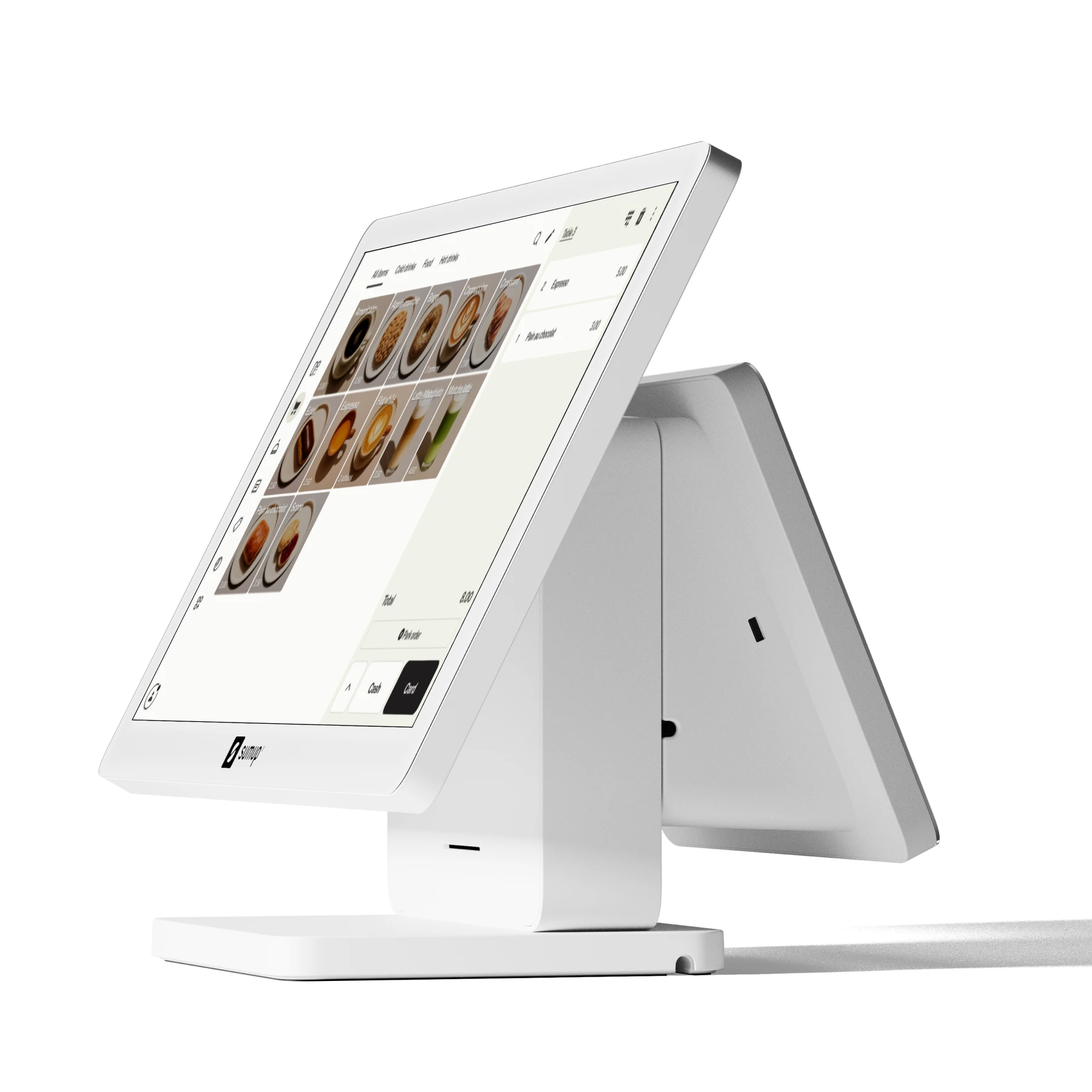 SUMUP Kasse Dual-Screen SUMPOSREG027 weiss