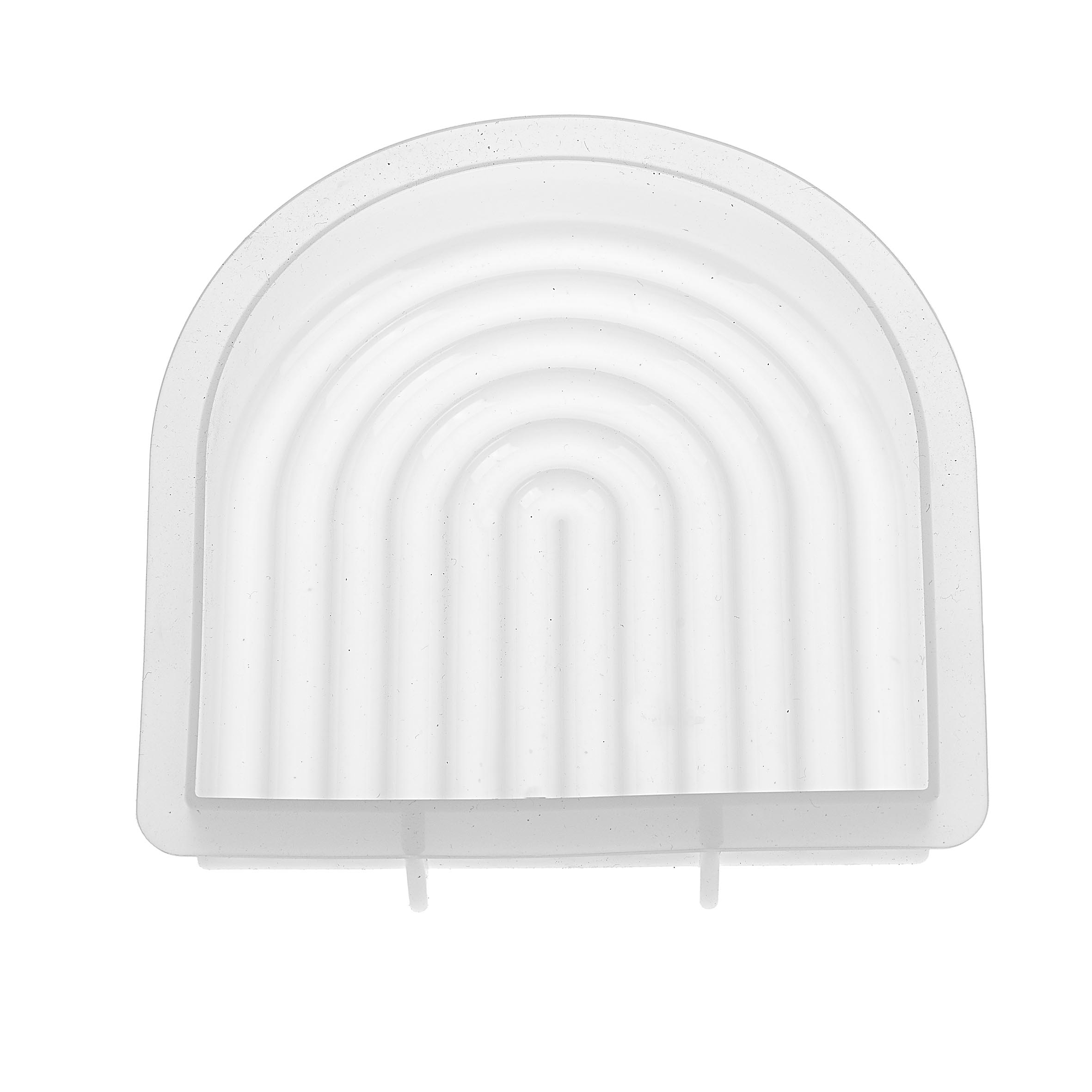 GLOREX Kerzengiessform 15x15x3cm 69732091 Bogen gross