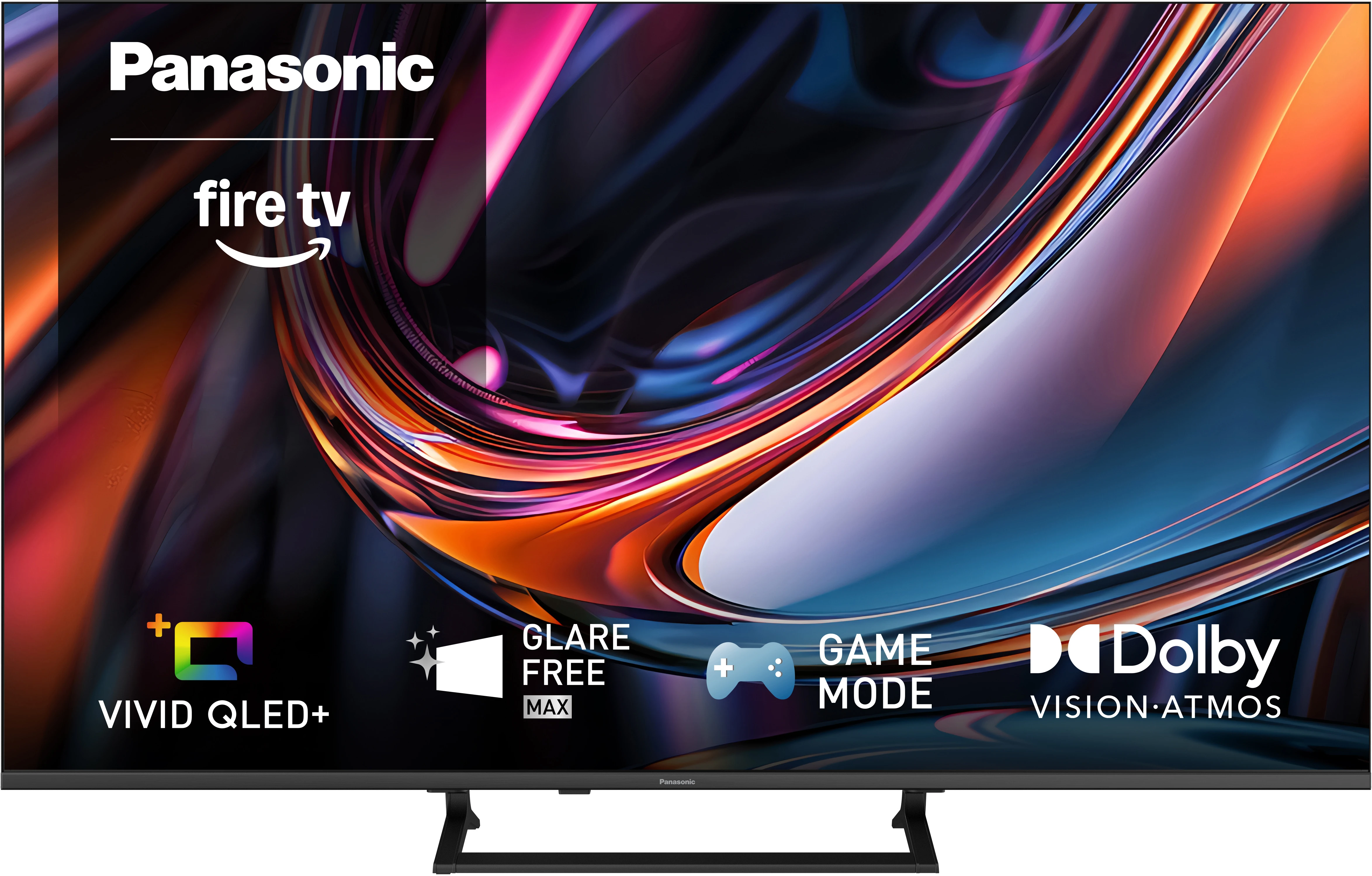 PANASONIC 43 Inch 4K UHD QLED+ TV-43W80CEZS Fire TV, 60 Hz, Dolby Vision
