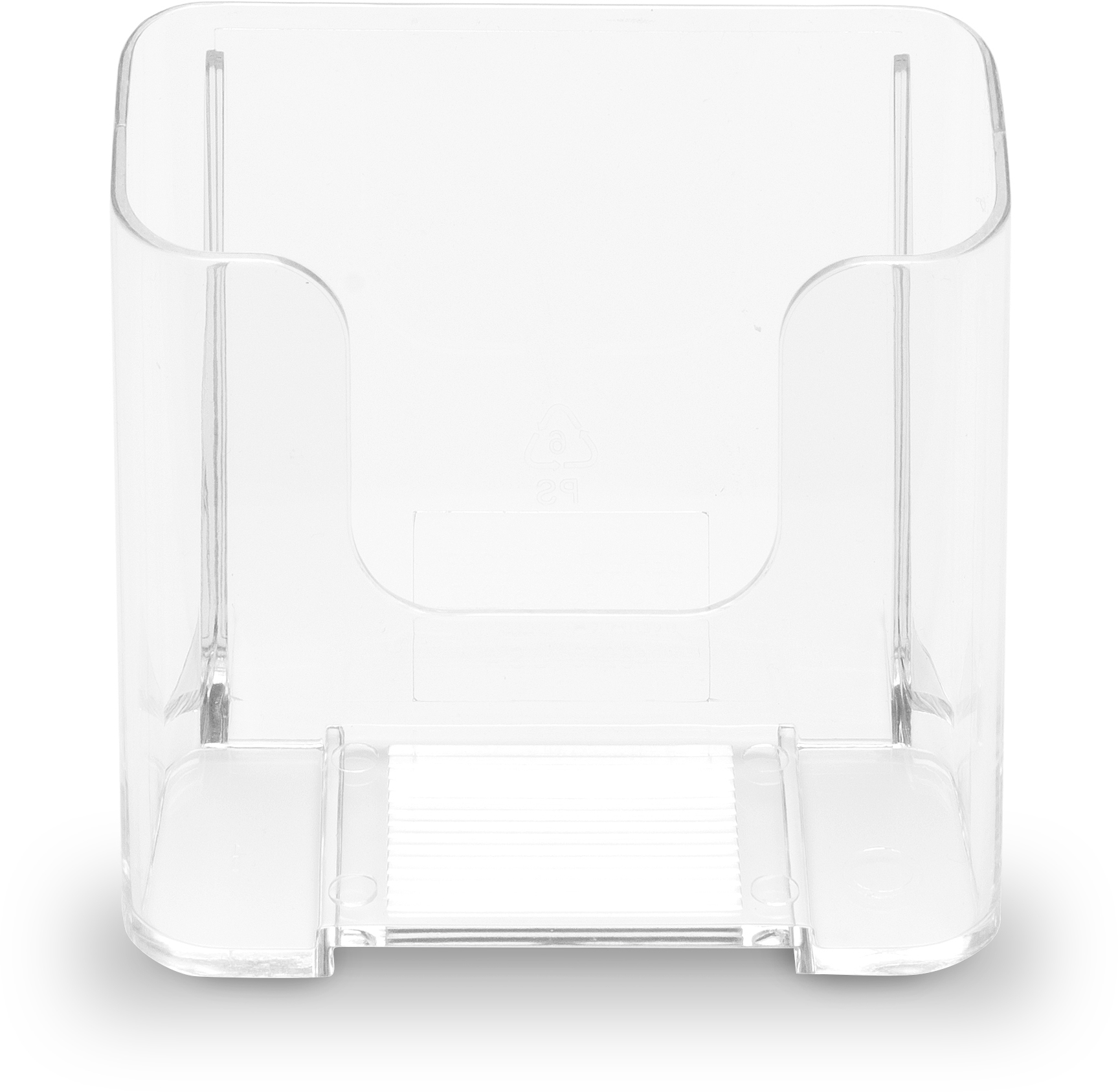 DEFLECTO Prospekthalter 115x100mm 75001 transparent 1/3 hoch