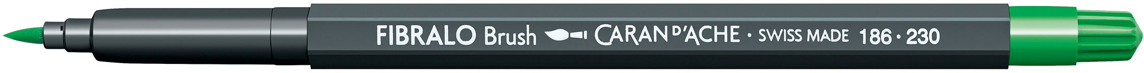 CARAN D'ACHE Classic Fibralo Brush 186.23 gelbgrün