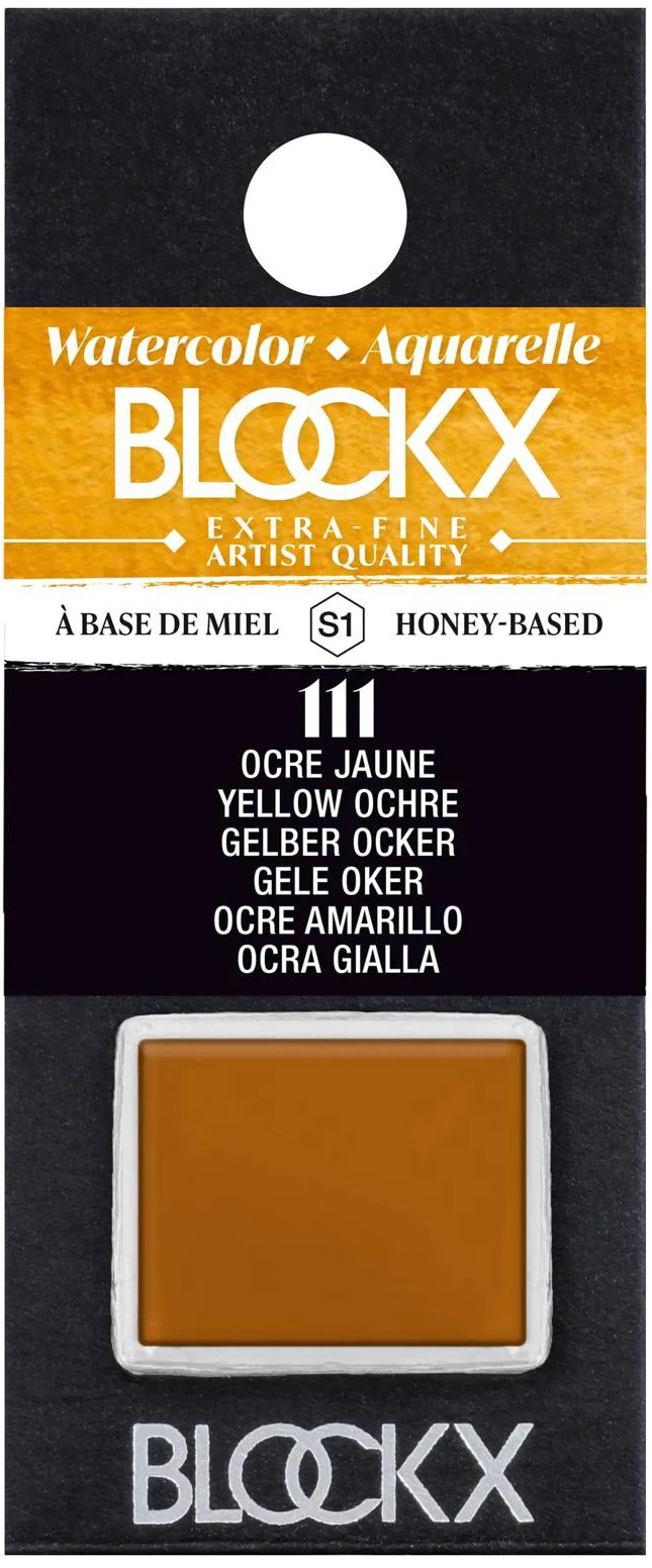 BLOCKX Aquarellfarbe 1.5ml 41111BXC ockergelb