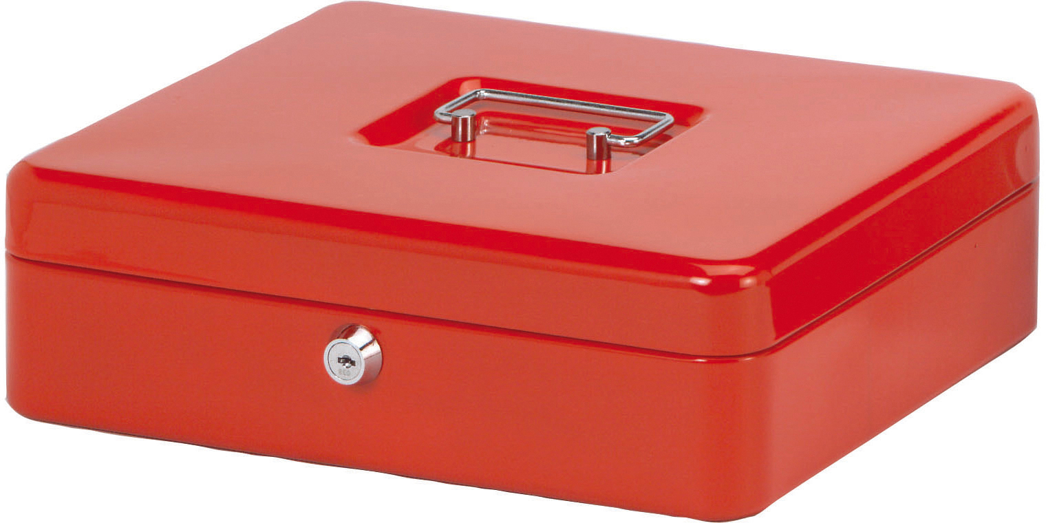 MAUL Geldkassette 4 30x24,5x9cm 11.70 rot