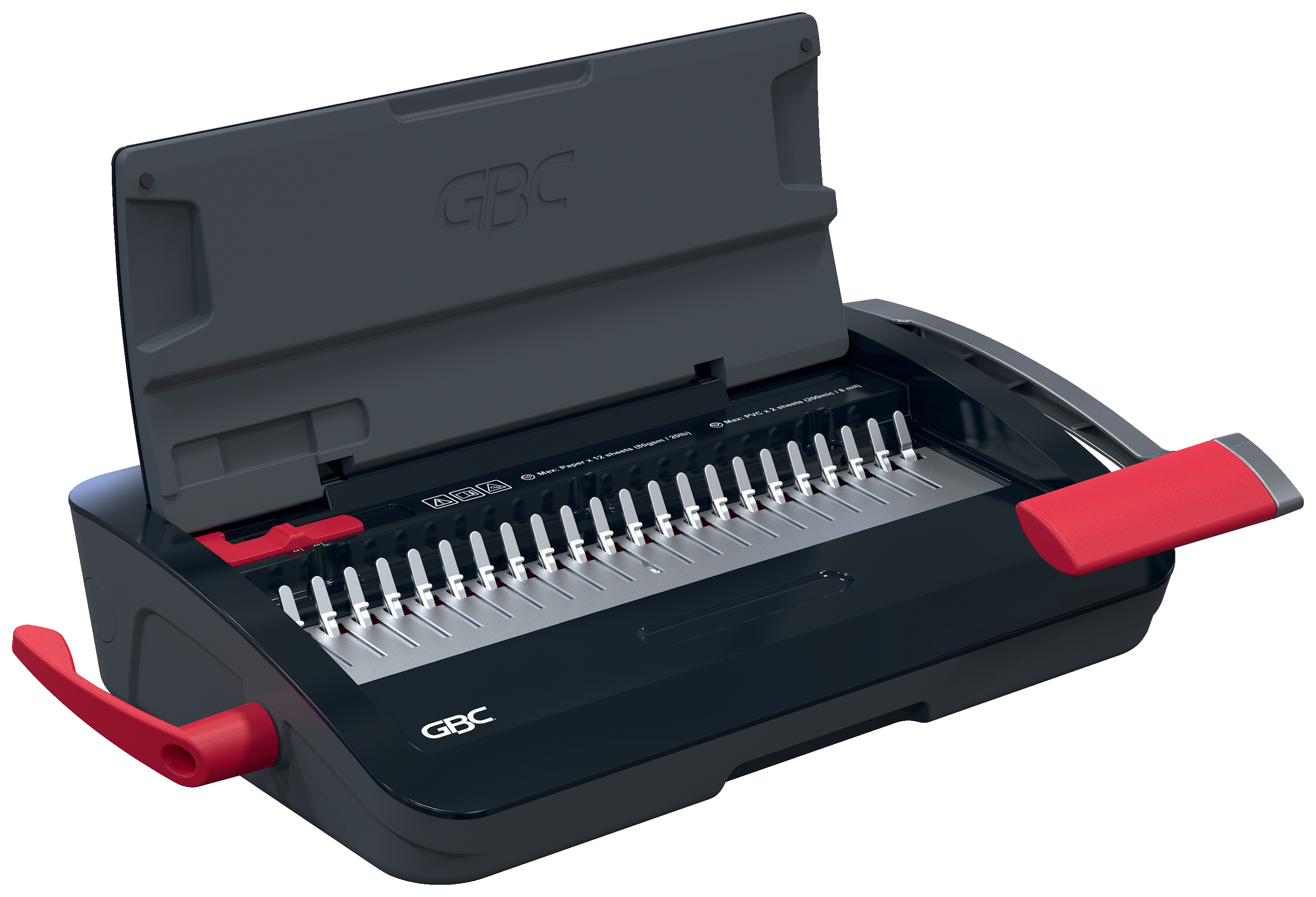 GBC Plastikbindegerät CombBind A4 4410060 CB12, 165 Seiten