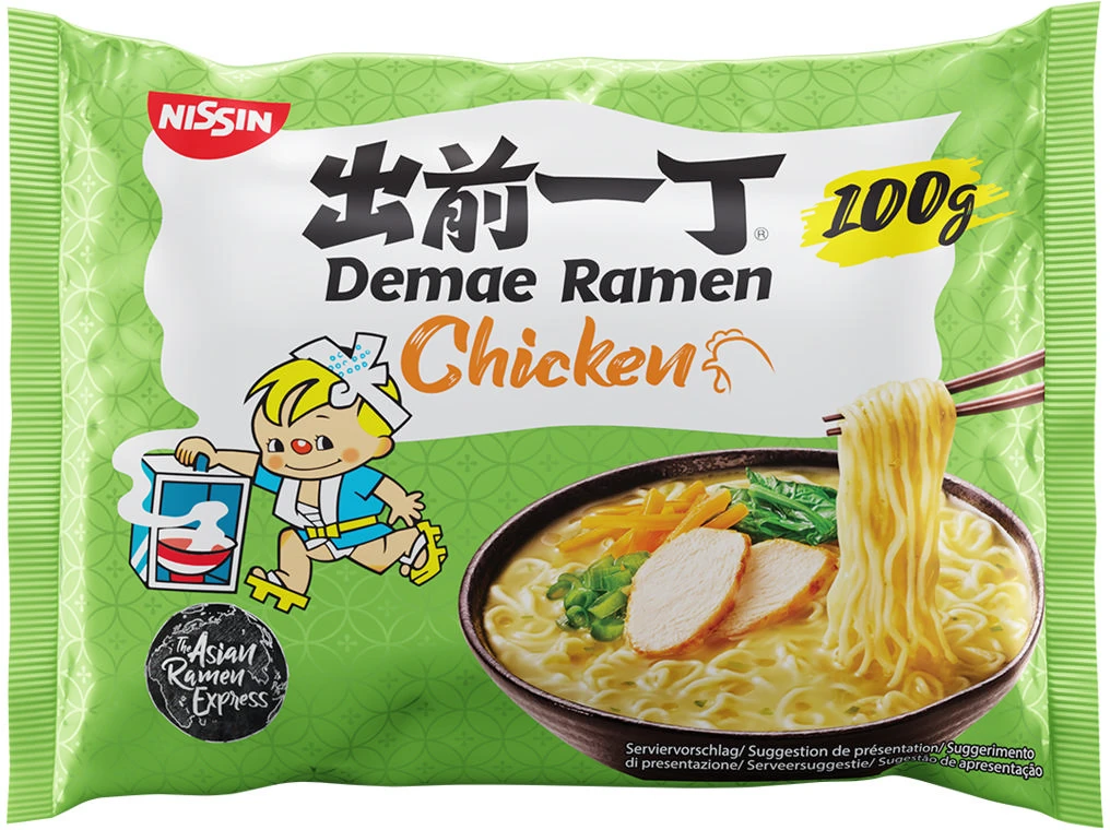 NISSIN Noodles Chicken 3783 Beutel 100g