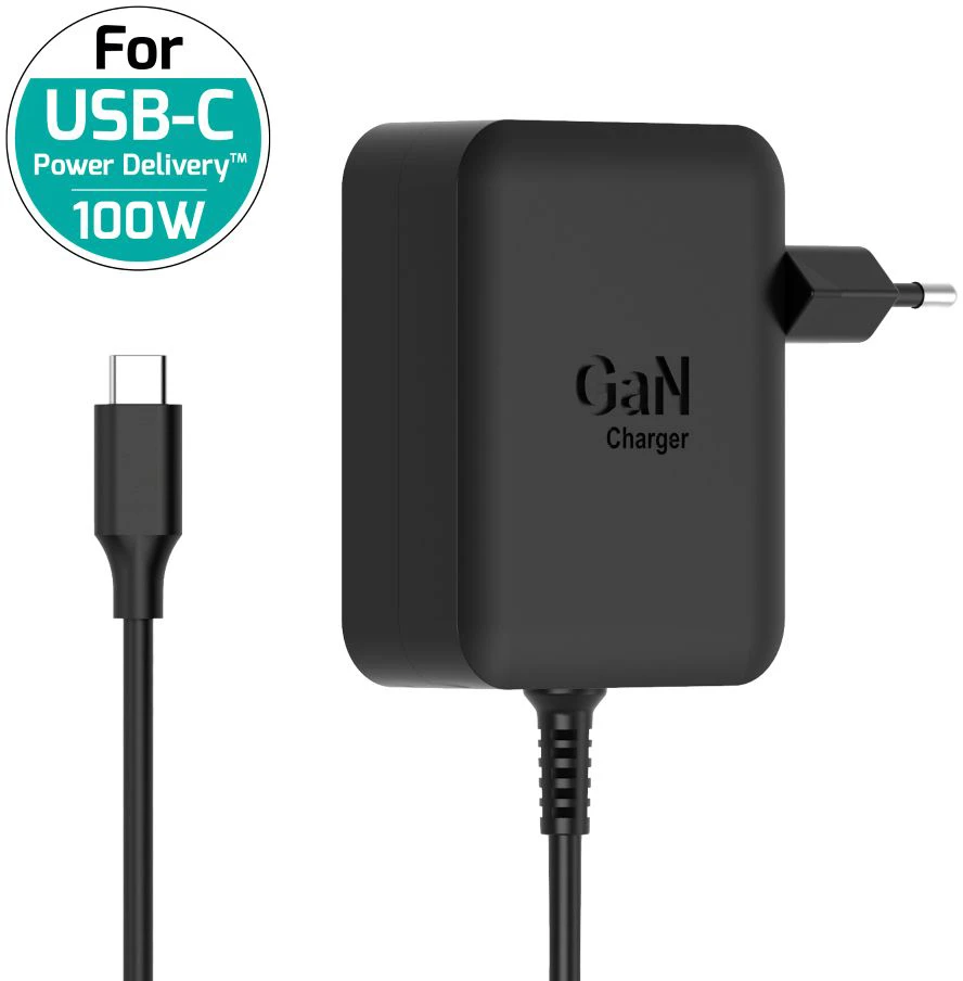 PORT PowerSupply 100W-Type C,GaN 904100CWEU Plug in 1.5 m