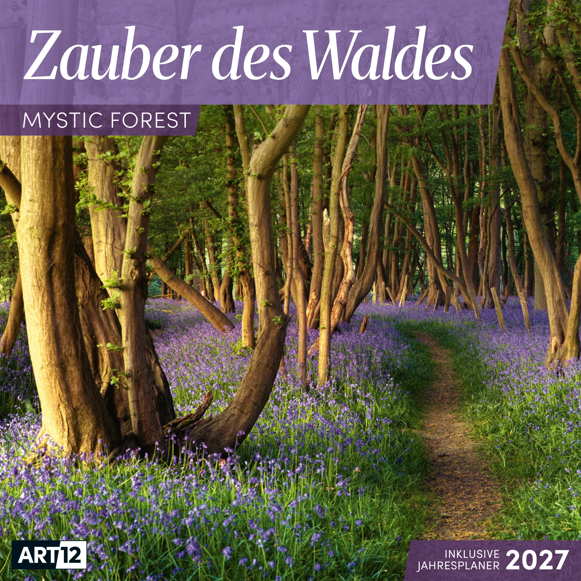 ACKERMANN Bildkalender 2027 4711 Zauber des Waldes ML 30x30cm