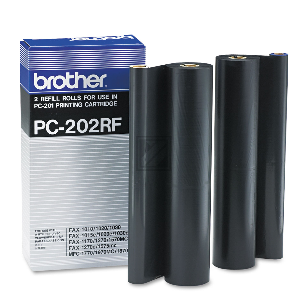 BROTHER Refill Filmrollen PC-202RF Fax-1010 2 Rollen