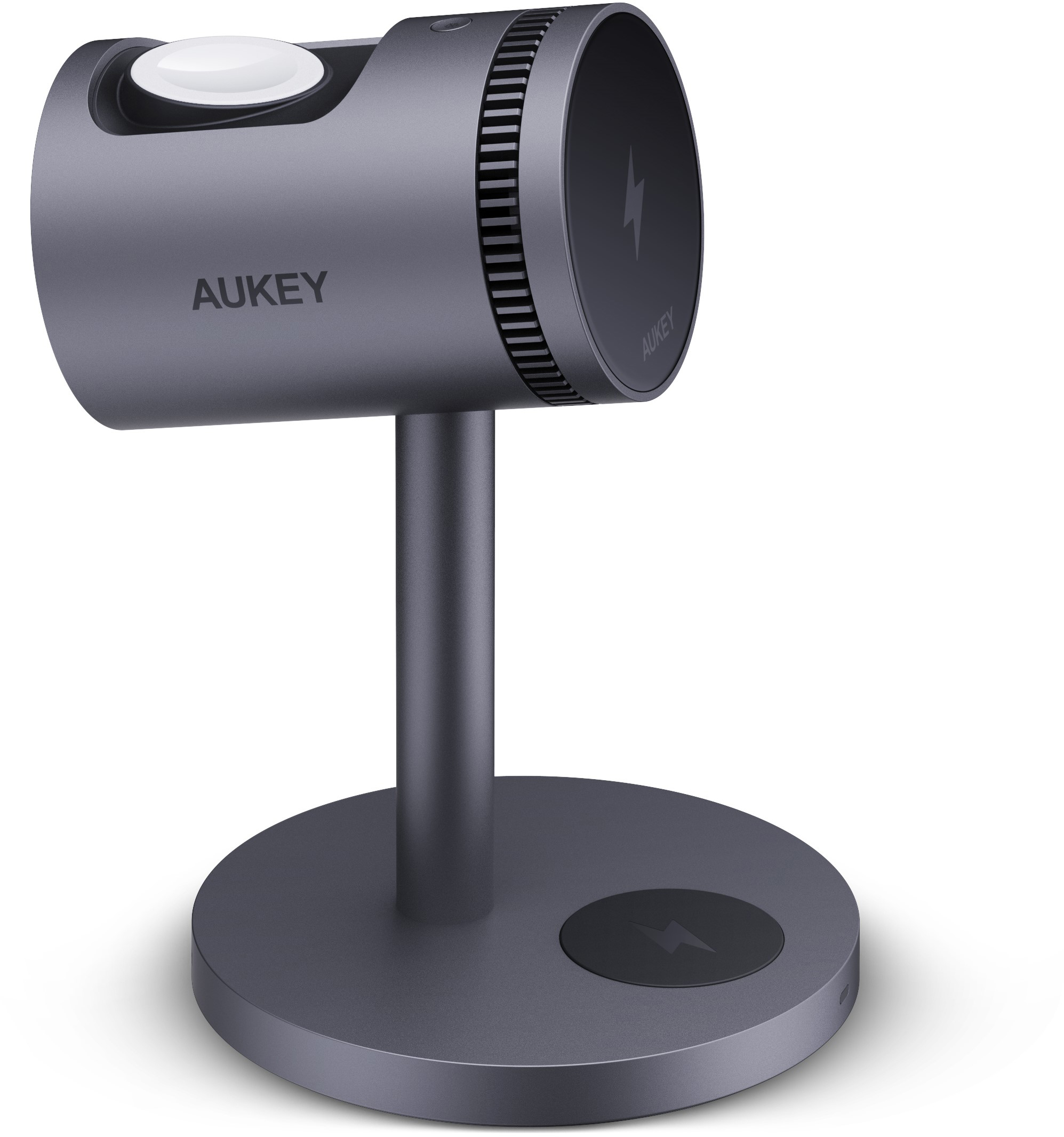 AUKEY MagFusion 3-IN-1 Pro LC-MC311A Wireless Charger 15W, Black
