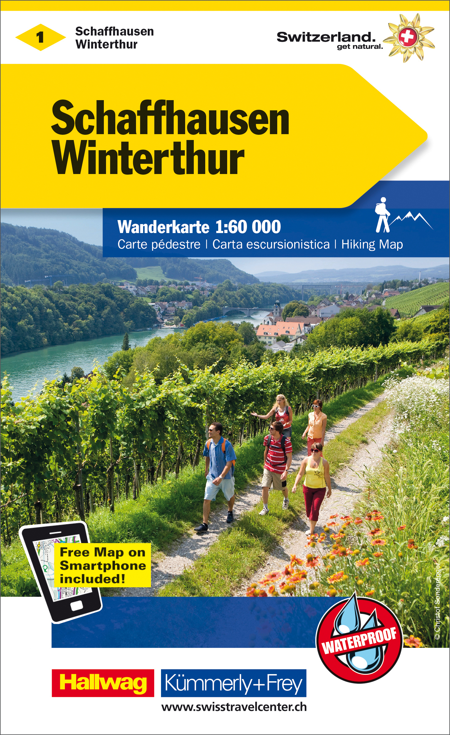 KÜMMERLY+FREY Wanderkarte 1:60'000 325902201 Schaffhausen-Winterthur KÜMMERLY+FREY Wanderkarte 1:60'000 325902201 Schaffhausen-Winterthur