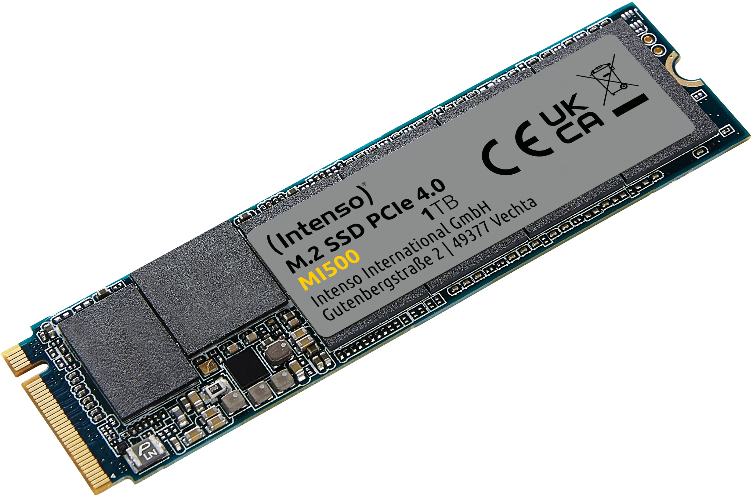 INTENSO M.2 SSD MI500 1TB 3836460 PCIe 4.0, m.2 2280