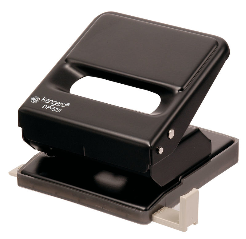 KANGARO Bürolocher DP-520 schwarz 25 Blatt