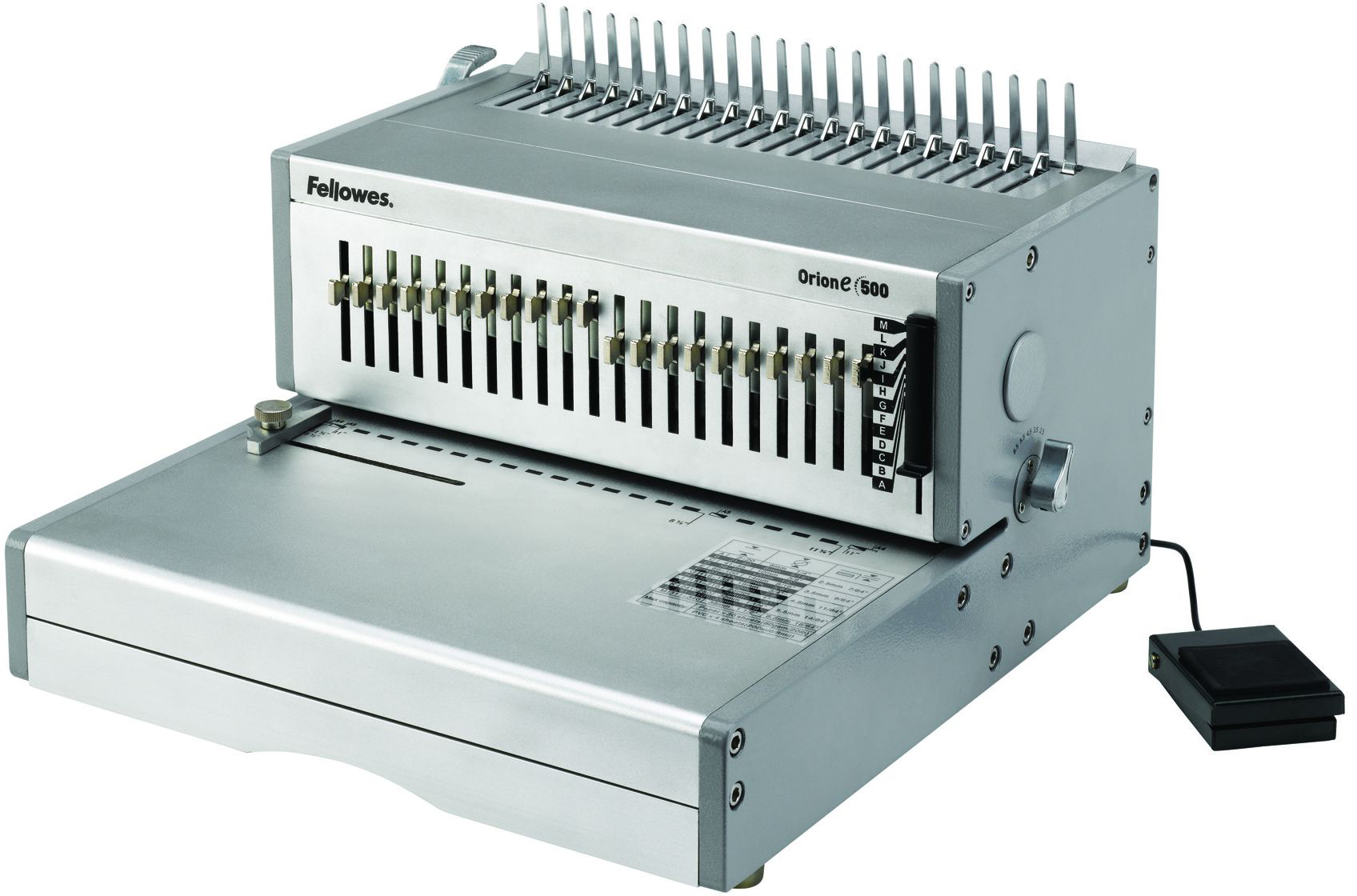 FELLOWES Plastikbindegerät 5642801 ORION-E 500
