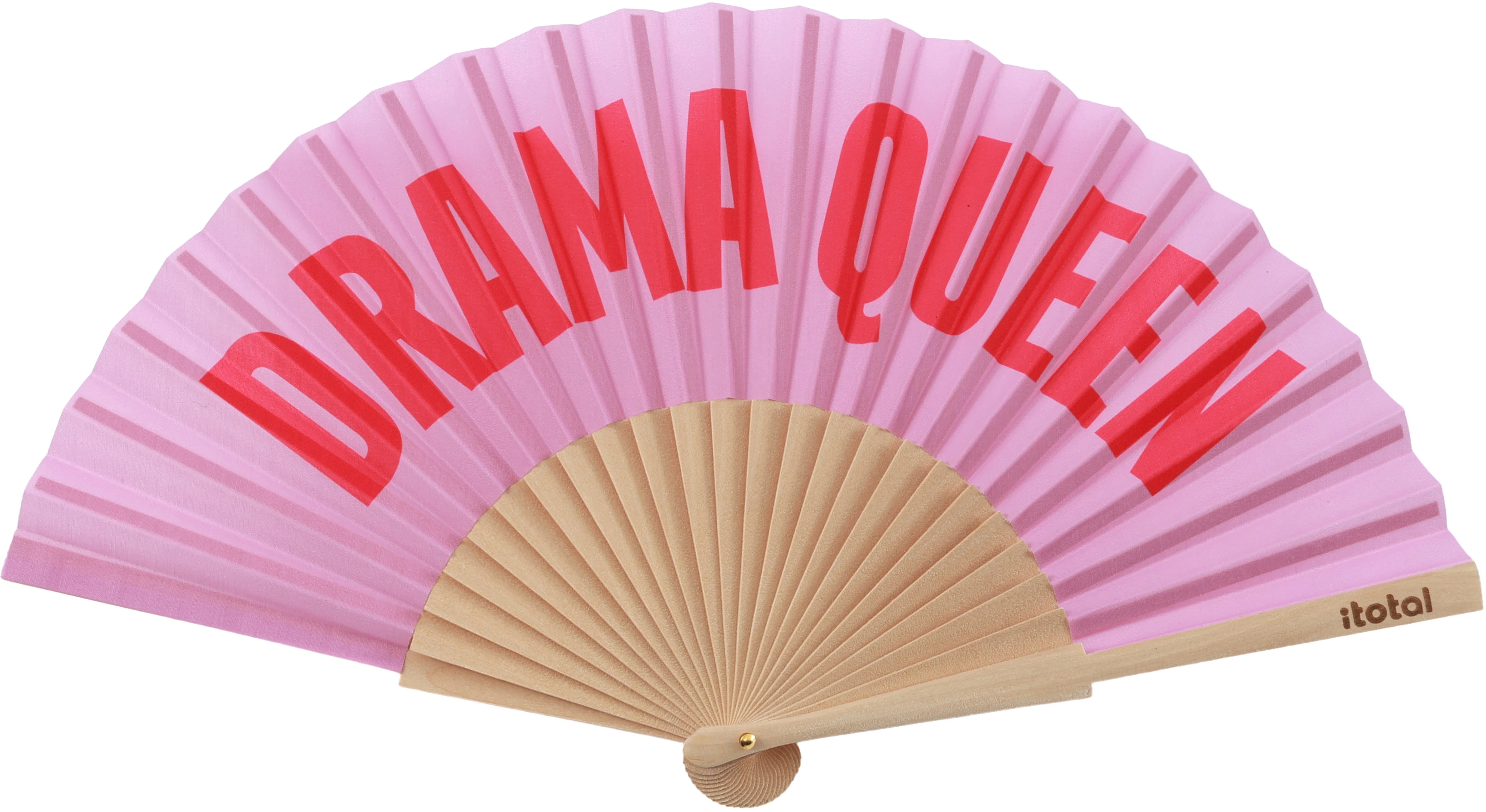 I-TOTAL Handfächer 23cm XL3165D Drama Queen