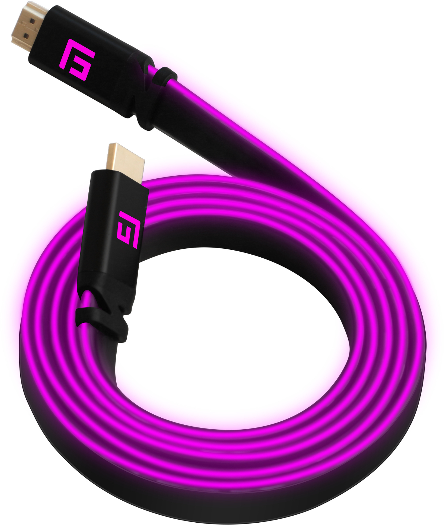 FLOAT GRIP High-Speed LED HDMI Cable FG-HDMILED-300-PINK 3M, v2.1 Pink FLOAT GRIP High-Speed LED HDMI Cable FG-HDMILED-300-PINK 3M, v2.1 Pink