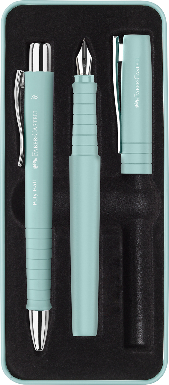 FABER-CASTELL Poly Ball Set FH+KS 241053 caribic blue